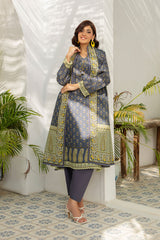 3 Piece Printed Khaddar Suit with Dupatta SD-52188