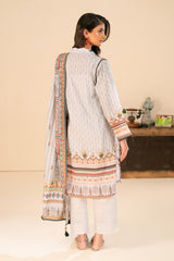 3 Piece Printed Khaddar Suit with Dupatta SD-52214