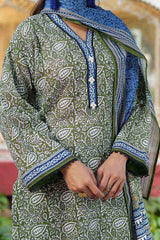3 Piece Printed Khaddar Suit SD-52217