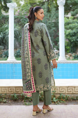 3 Piece Printed Khaddar Suit SD-52224