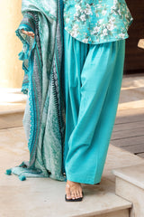 3 Piece Printed Khaddar Suit SD-52232