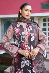 3 Piece Printed Khaddar Suit SD-52237