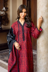 3 Piece Printed Khaddar Suit SD-52238