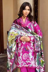 3 Piece Printed Khaddar Suit SD-52239