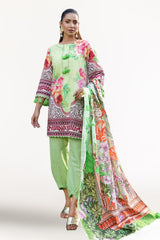 3 Piece Printed Khaddar Suit SD-52241