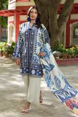 3 Piece Printed Khaddar Suit SD-52244