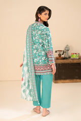 3 Piece Printed Khaddar Suit with Dupatta SD-52253