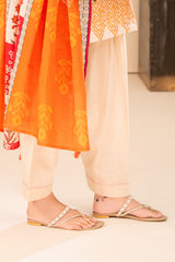 3 Piece Printed Khaddar Suit with Dupatta SD-52254