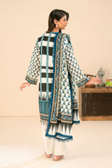 3 Piece Printed Khaddar Suit with Dupatta SD-52255