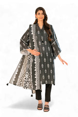 3 Piece Printed Khaddar Suit with Dupatta SD-52256