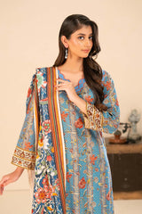 3 Piece Printed Khaddar Suit with Dupatta SD-52260