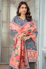 3 Piece Khaddar Suit with Dupatta WNS-52094