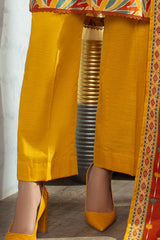 3 Piece Khaddar Suit with Dupatta WNS-52098