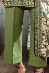 3 Piece Khaddar Suit with Dupatta WNS-52101