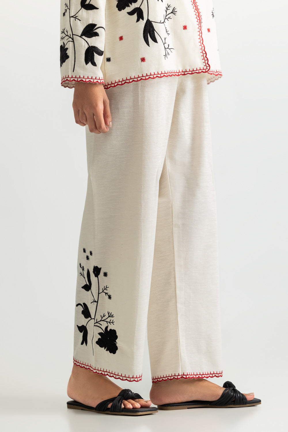Khaddar Embroidered Co-Ord Set