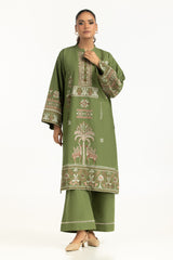 Khaddar Embroidered Co-Ord Set IUSTTS-1236
