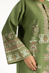 Khaddar Embroidered Co-Ord Set IUSTTS-1236