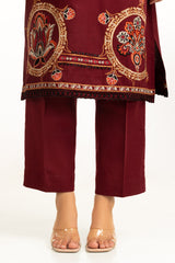 Khaddar Embroidered Co-Ord Set IUSTTS-1274