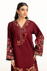 Khaddar Embroidered Co-Ord Set IUSTTS-1274