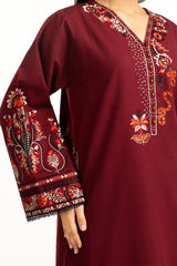 Khaddar Embroidered Co-Ord Set IUSTTS-1274