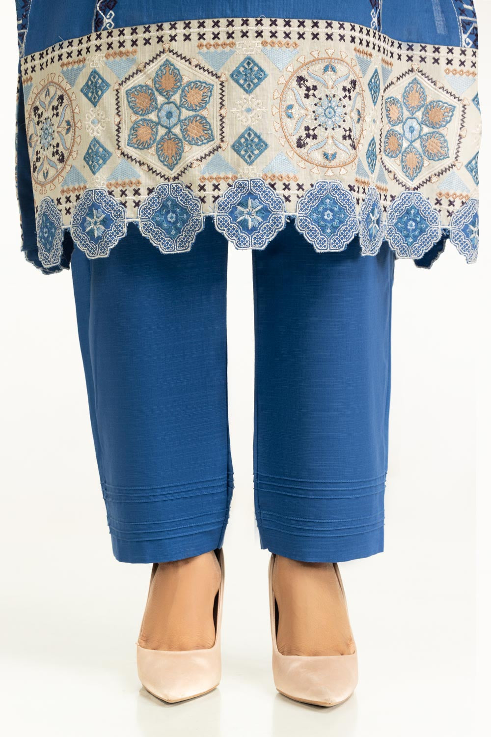 Khaddar Embroidered Co-Ord Set