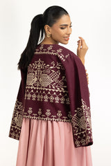 Khaddar Embroidered Waistcoat IPS-55210