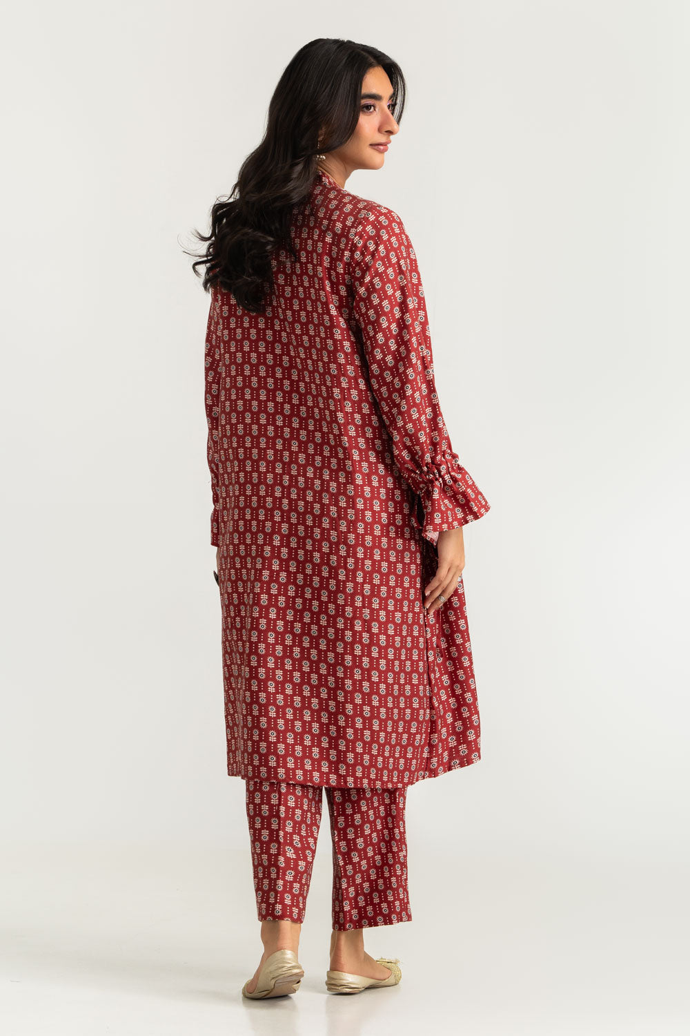 Khaddar Printed Co-Ord Set