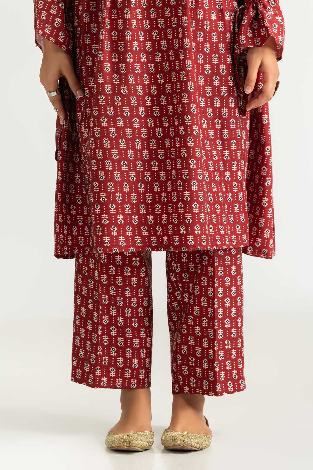 Khaddar Printed Co-Ord Set