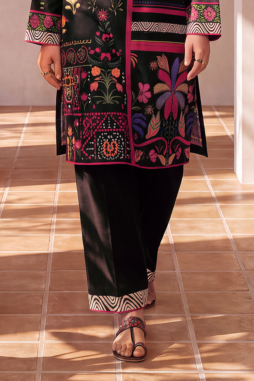 Khaddar Printed Co-Ord Set