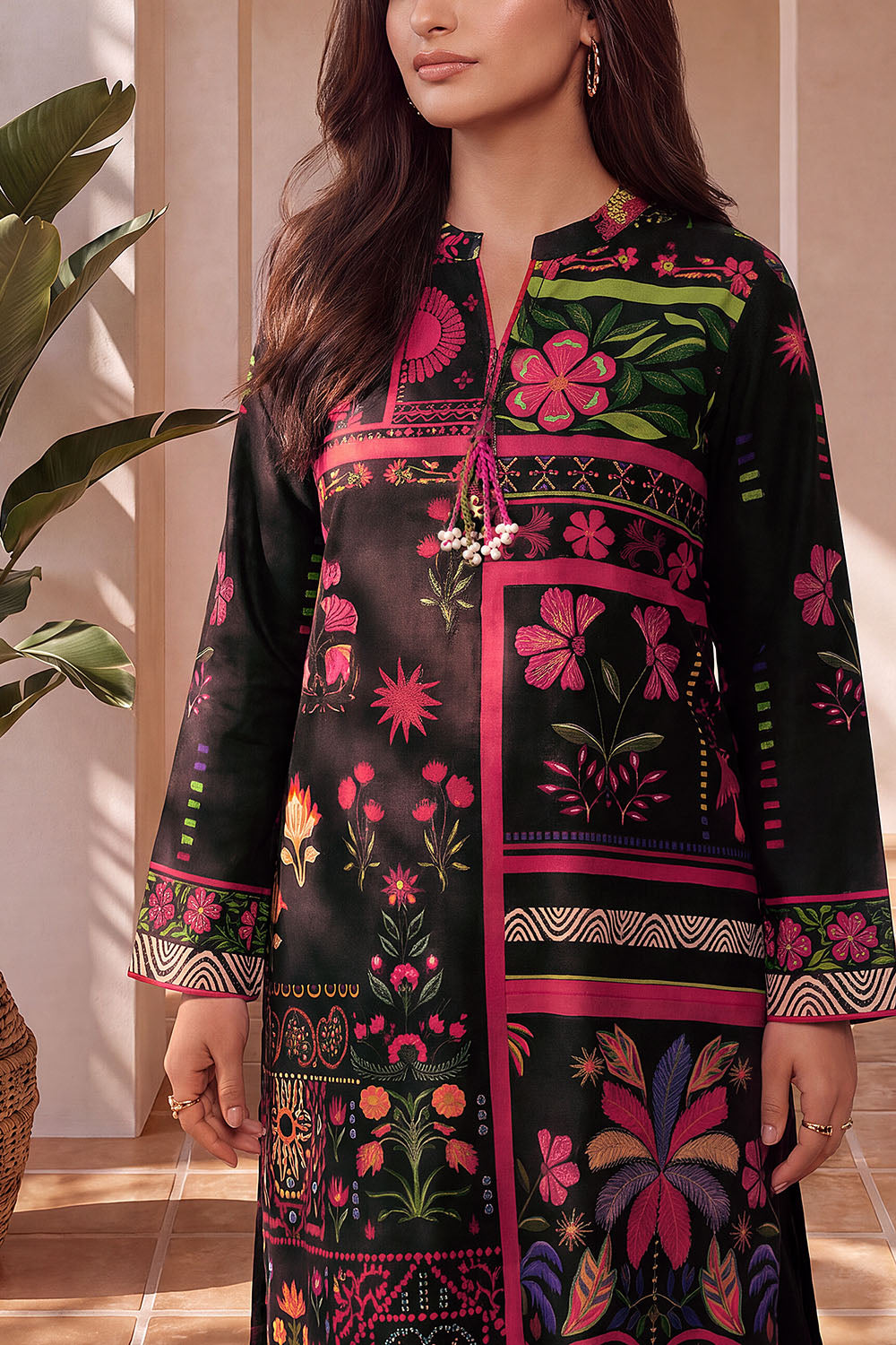 Khaddar Printed Co-Ord Set