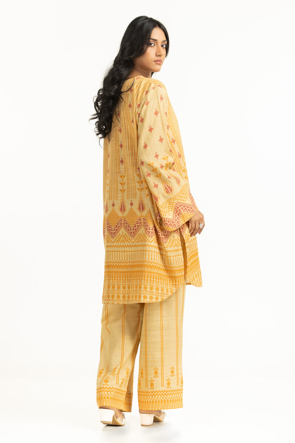 Khaddar Printed Co-Ord Set
