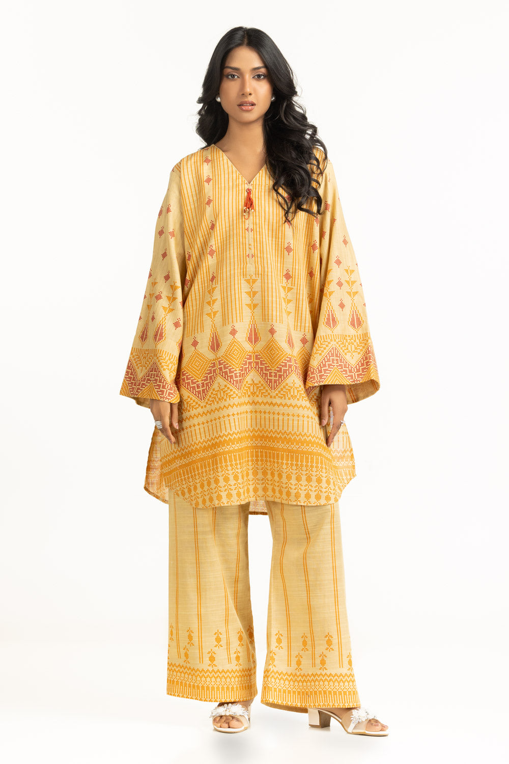 Khaddar Printed Co-Ord Set IUSTTS-1382