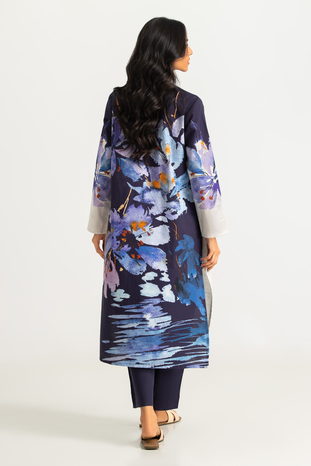 Khaddar Slub Embroidered Co-Ord Set