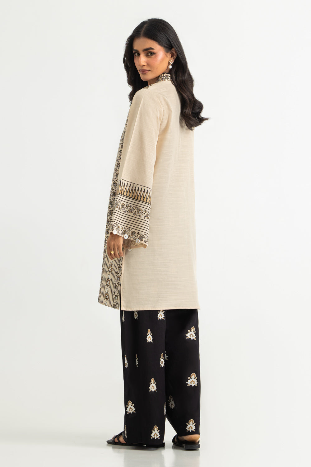 Khaddar Slub Printed Co-Ord Set
