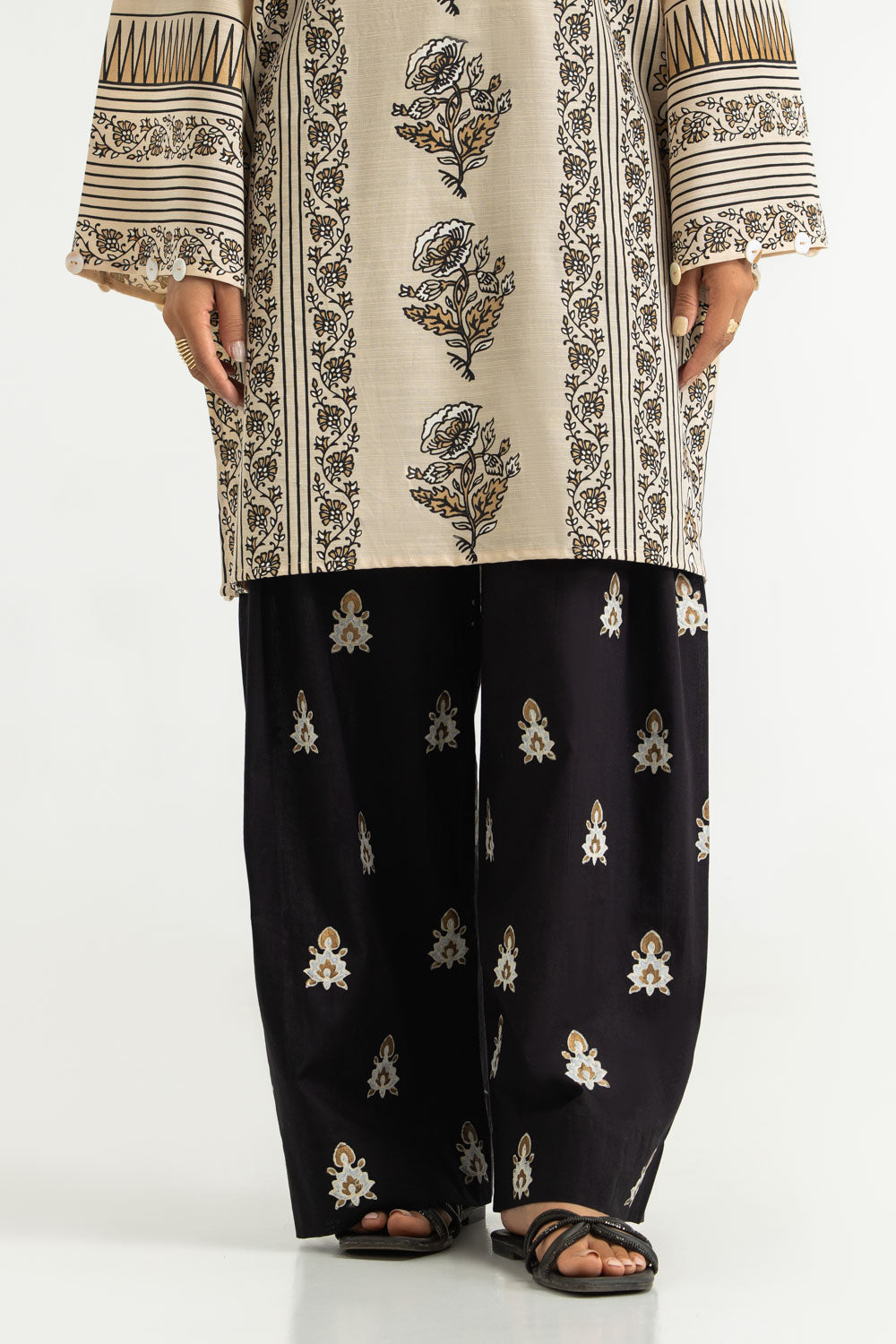 Khaddar Slub Printed Co-Ord Set