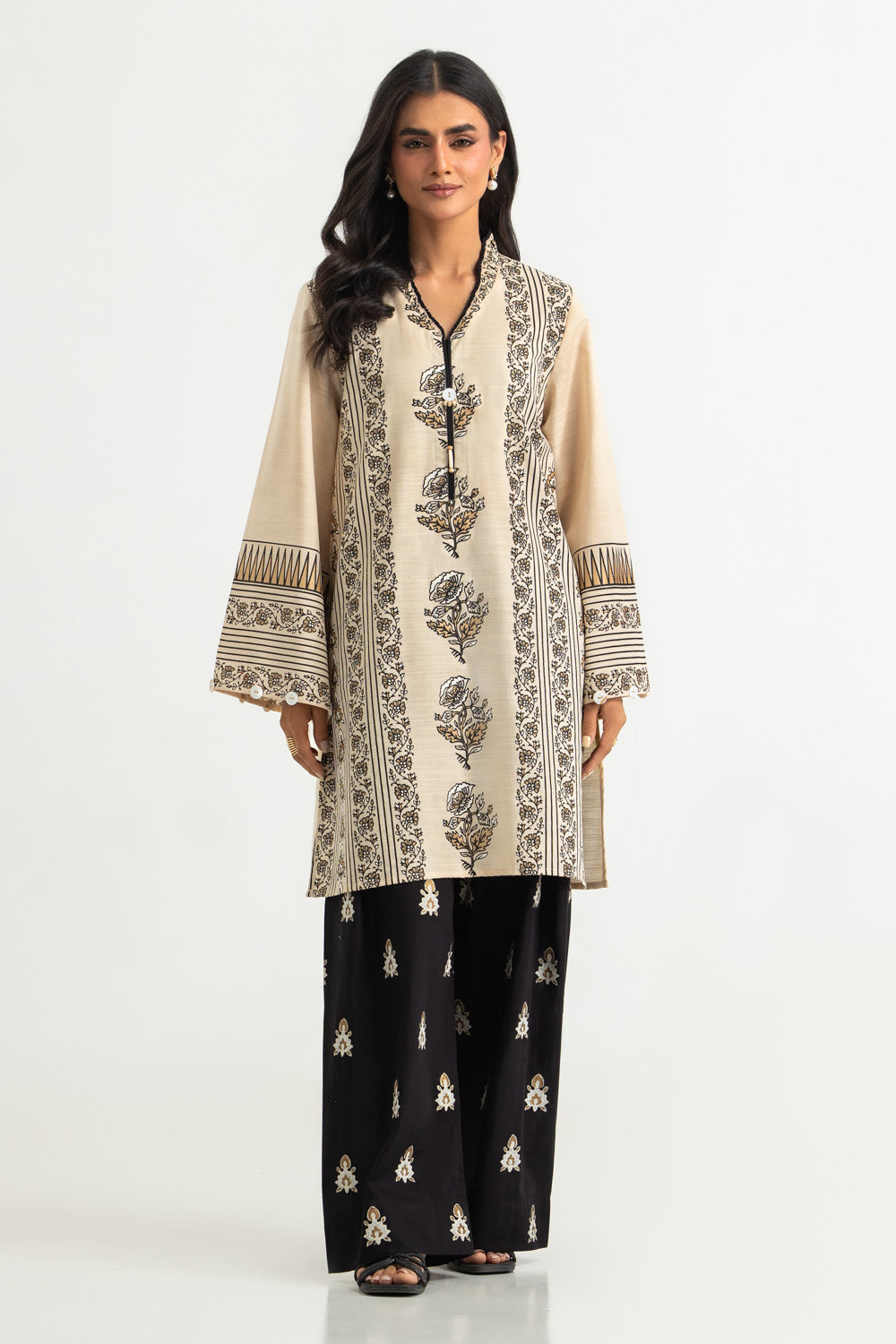 Khaddar Slub Printed Co-Ord Set