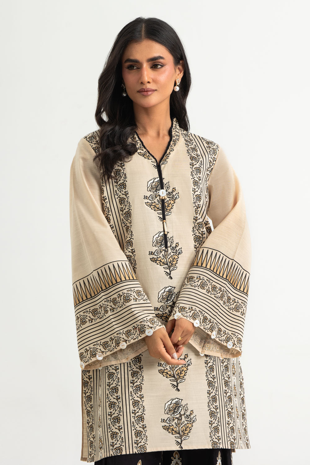 Khaddar Slub Printed Co-Ord Set