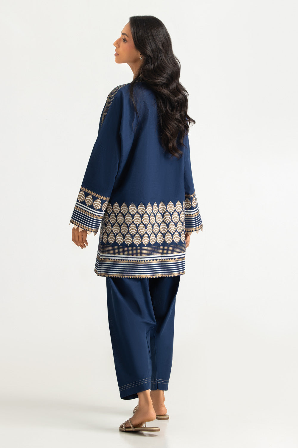 Khaddar Slub Printed Co-Ord Set