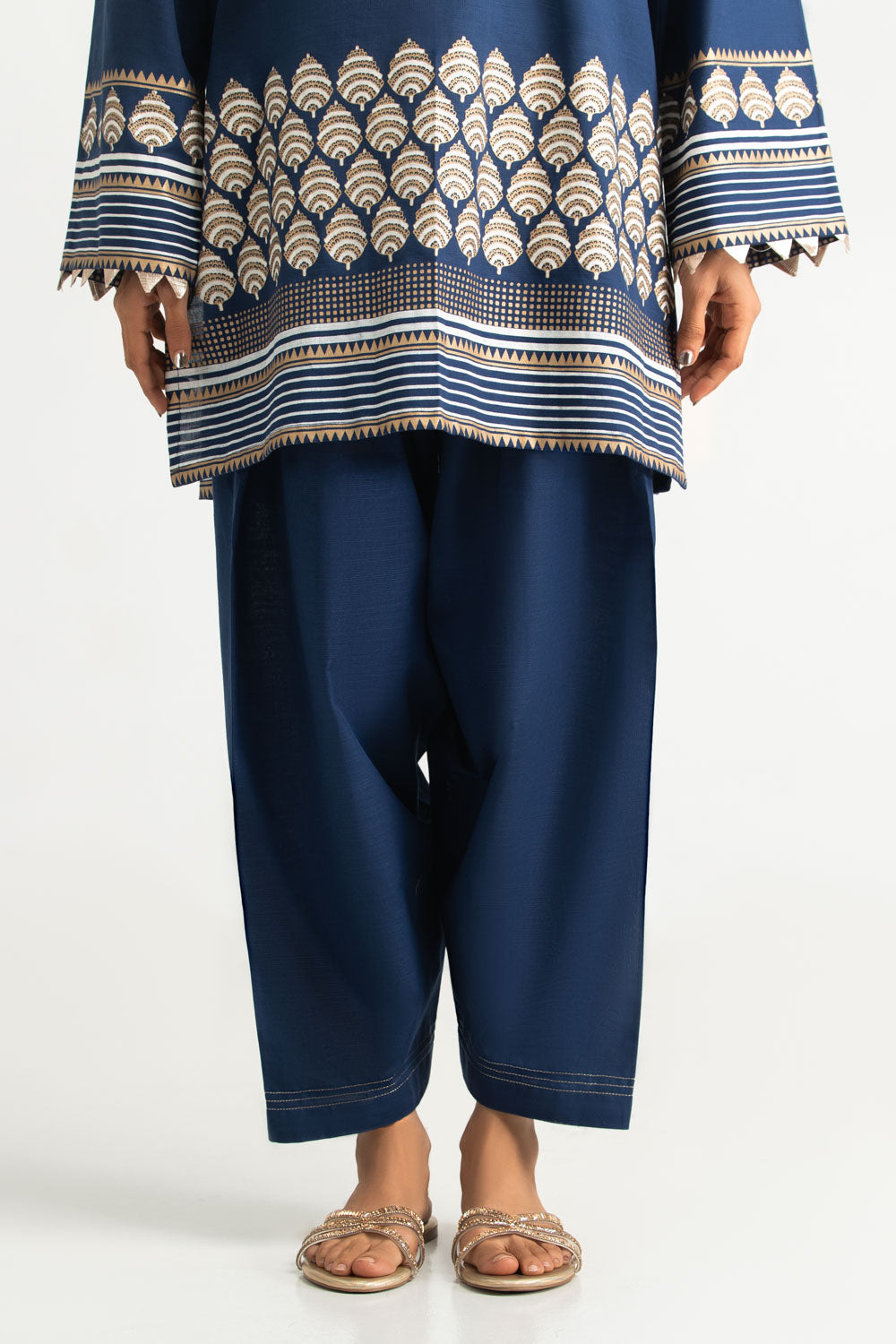 Khaddar Slub Printed Co-Ord Set