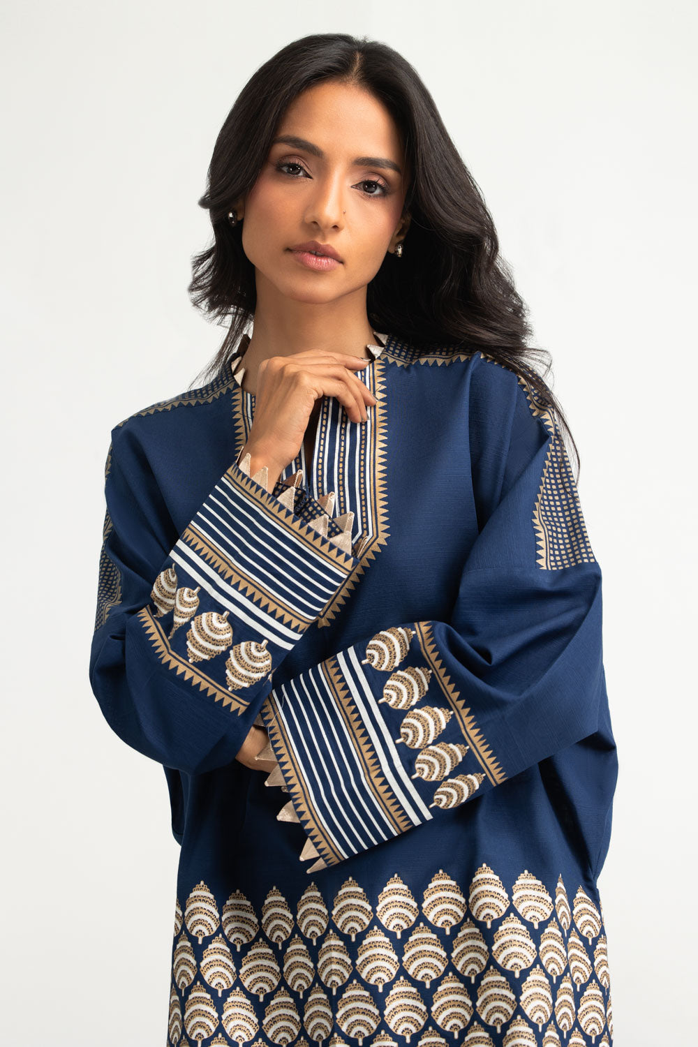 Khaddar Slub Printed Co-Ord Set