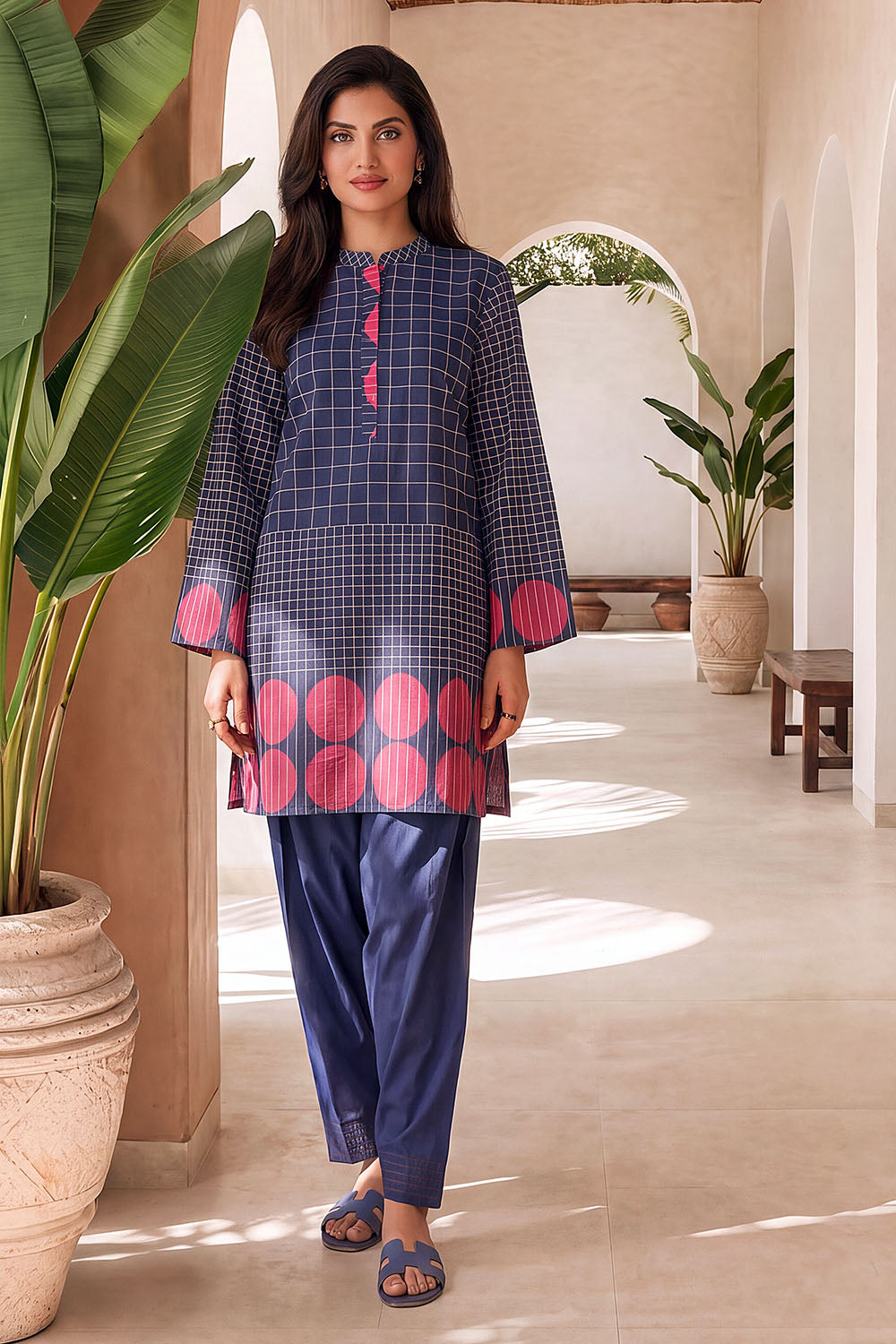 Khaddar Slub Printed Co-Ord Set