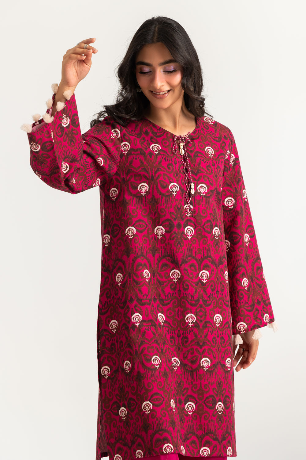 Khaddar Slub Printed Co-Ord Set