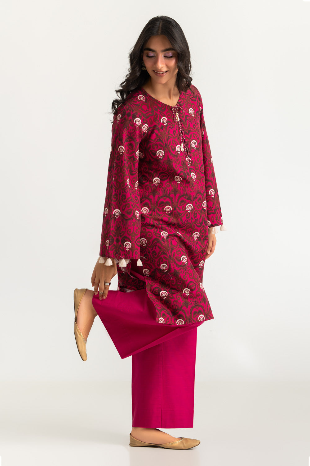 Khaddar Slub Printed Co-Ord Set