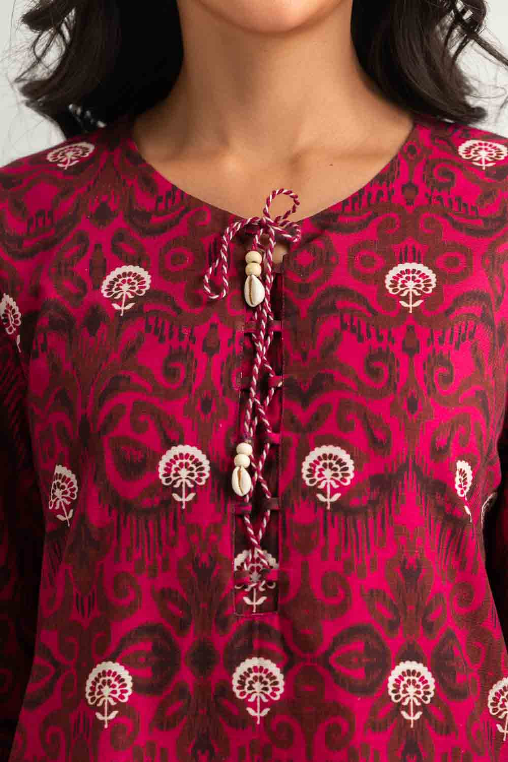 Khaddar Slub Printed Co-Ord Set