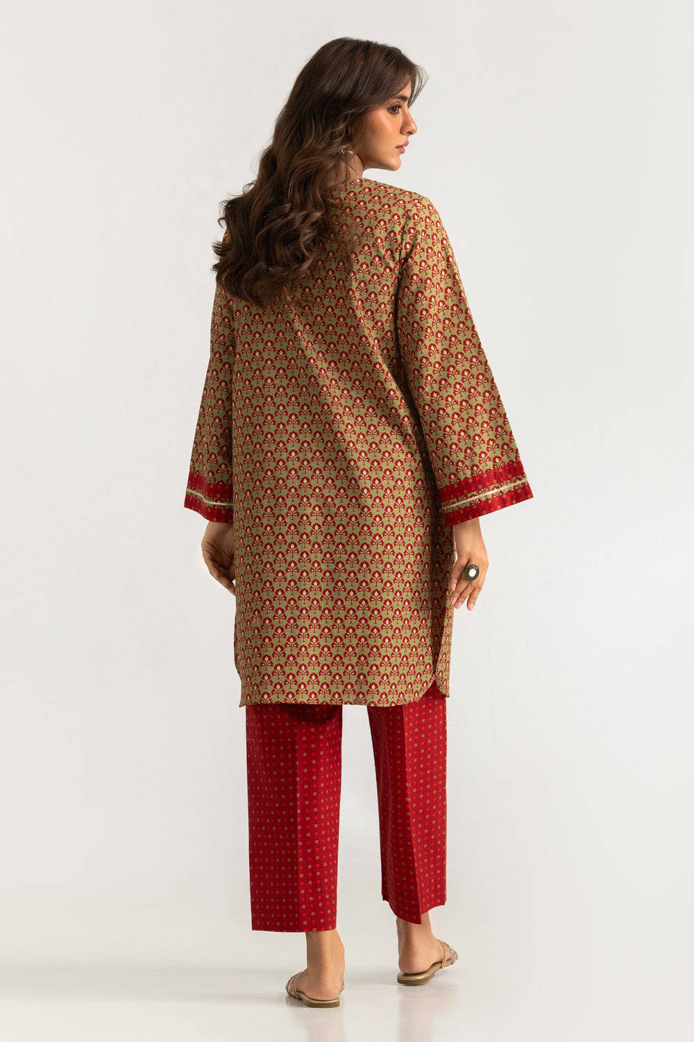 Khaddar Slub Printed Co-Ord Set