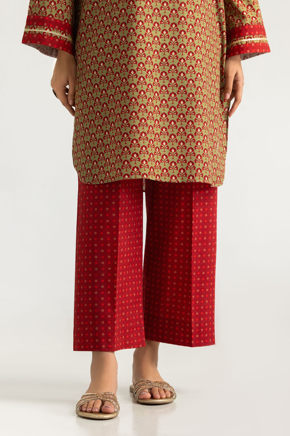 Khaddar Slub Printed Co-Ord Set