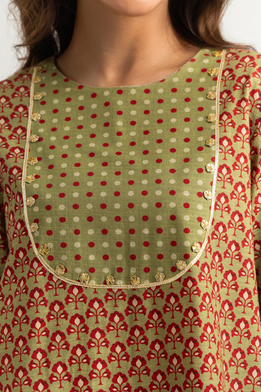 Khaddar Slub Printed Co-Ord Set