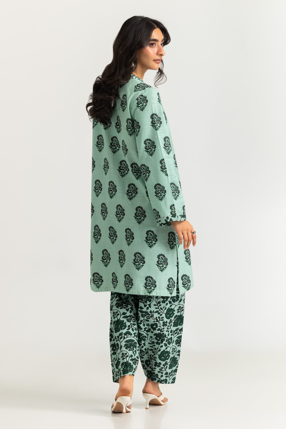 Khaddar Slub Printed Co-Ord Set