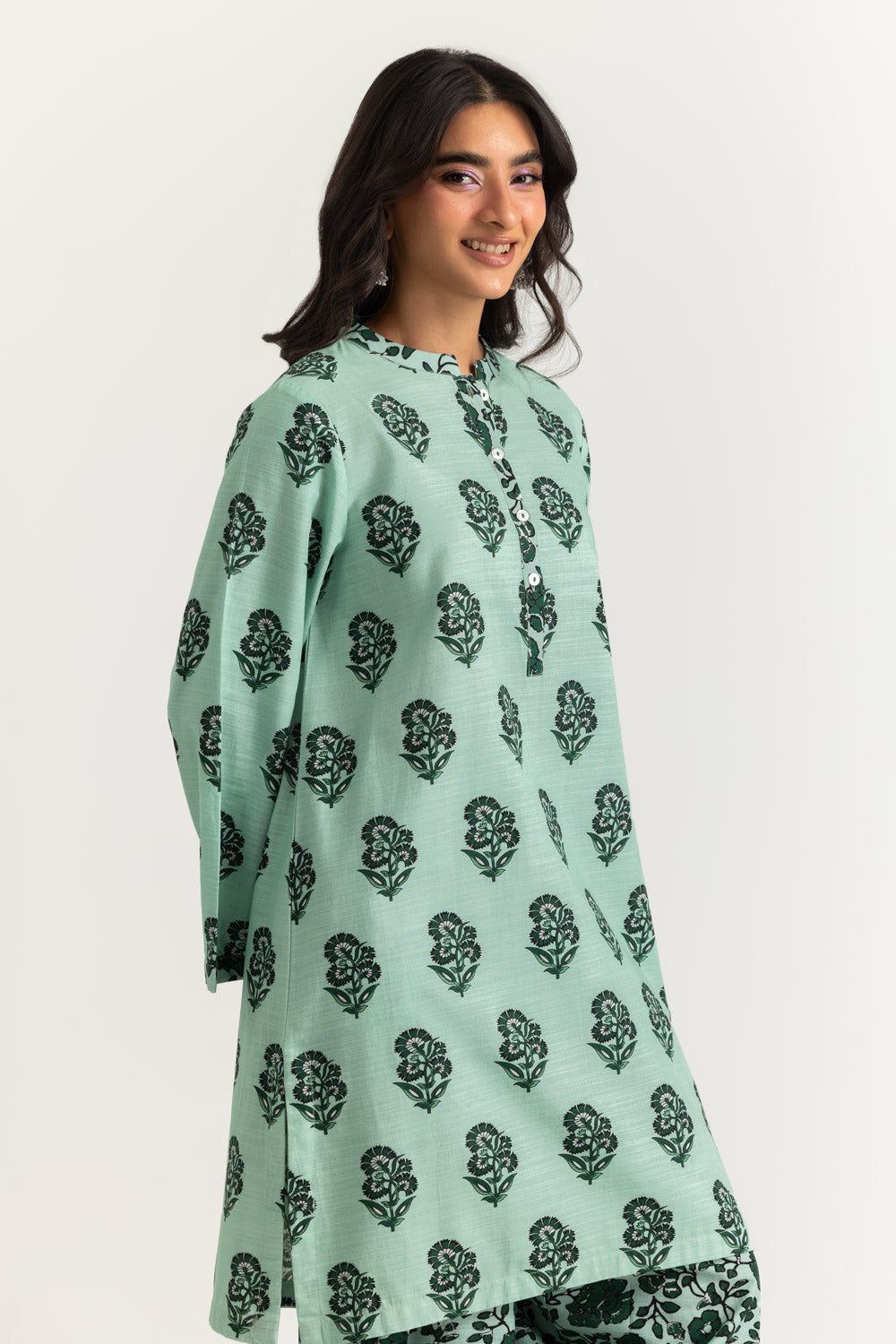 Khaddar Slub Printed Co-Ord Set