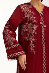 Khaddi Net Embroidered Co-Ord Set IPST-44375